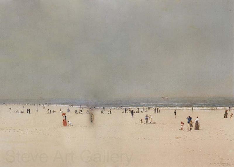Atkinson Grimshaw Sand,Sea and Sky A Summer Fantasy France oil painting art